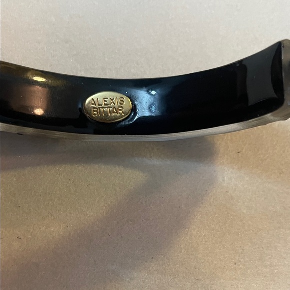 Alexis Bittar Black and purple Bangle New - Picture 2 of 5
